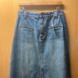 NWT* Petite Studio NYC x SuggyL Pippa Denim Skirt | L